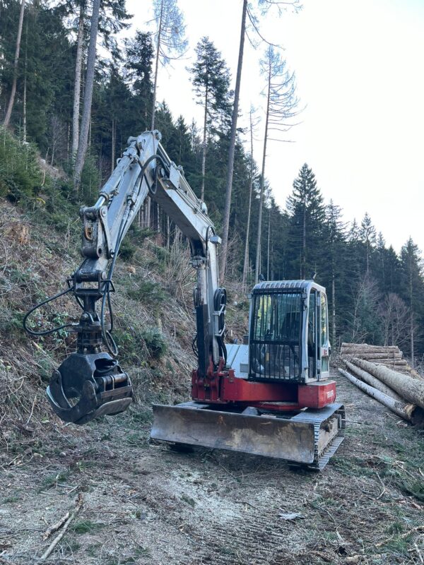 Mini excavator Takeuchi TB 80FR